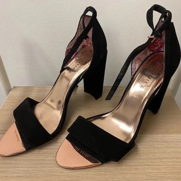 Ted Baker Black Heels - Picture 2 of 8